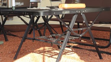 Ogawaの３ハイ＆ロー タフメッシュテーブルにテーブル下収納を簡単DIY